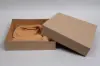 12L x 12W x 2-1/2H, Ohio Valley Natural Kraft Pinstripe Tuck-Top Gift Boxes