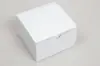 5L x 5W x 3H, Ohio Valley Natural White Gloss Tuck-Top Gift Boxes