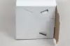 5L x 5W x 3H, Ohio Valley Natural White Gloss Tuck-Top Gift Boxes