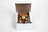5L x 5W x 3H, Ohio Valley Natural White Gloss Tuck-Top Gift Boxes