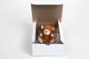 6L x 6W x 4H, Ohio Valley Natural White Gloss Tuck-Top Gift Boxes