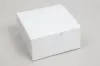 8L x 8W x 3-1/2H, Ohio Valley Natural White Gloss Tuck-Top Gift Boxes