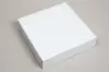 8-1/2L x 8-1/2W x 2H, Ohio Valley Natural White Gloss Tuck-Top Gift Boxes