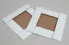 8-1/2L x 8-1/2W x 2H, Ohio Valley Natural White Gloss Tuck-Top Gift Boxes