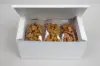 6L x 12W x 6H, Ohio Valley Natural White Gloss Tuck-Top Gift Boxes