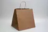 12W x 10D x 12H, Brown Kraft Paper Bags with Twisted Paper Handle
