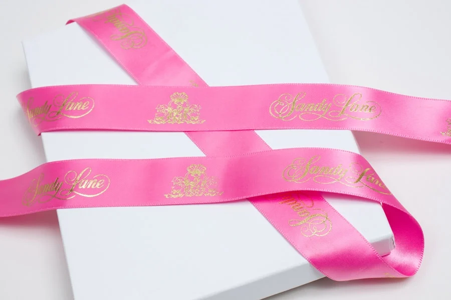 Custom ribbon packaging design
