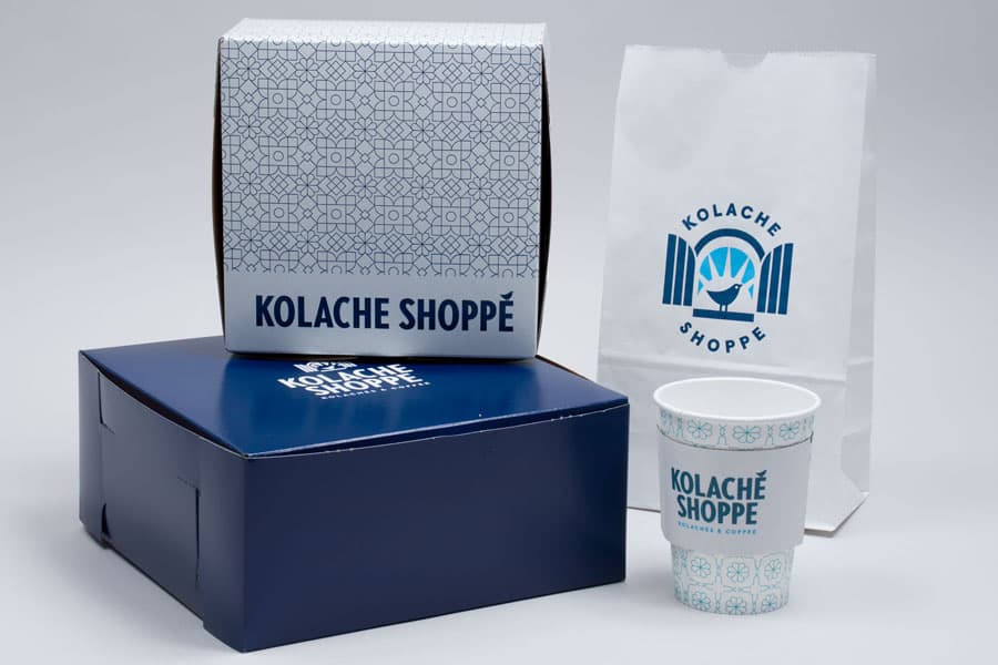 Custom bakery packaging design