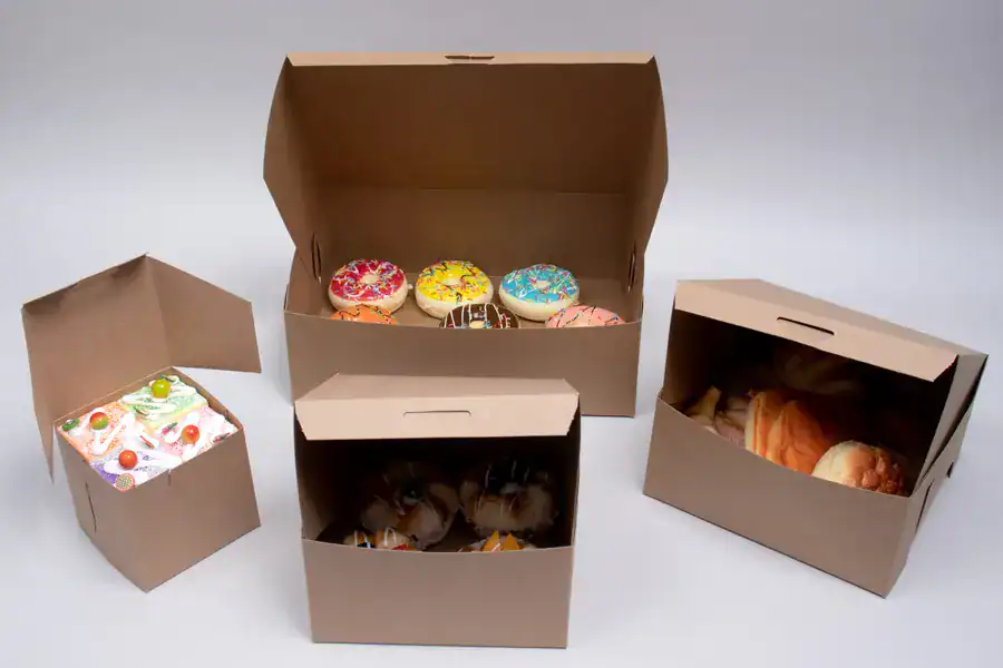 Natural Kraft Bakery Boxes