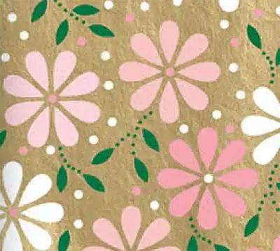 20W x 30L, Everyday Styled Tissue, Baby Daisy Gold