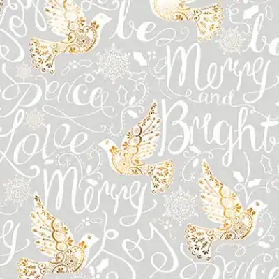 20W x 30L, Christmas and Valentines Style Tissue, All Is Bright