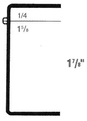 3-1/2W x 2-9/16L x 1-7/8H, Rigid Hinged Plastic Boxes, Clear
