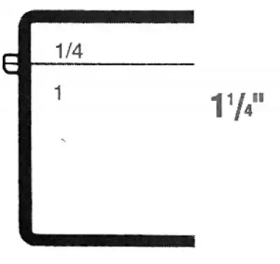 2-7/8W x 2L x 1-1/4H, Rigid Hinged Plastic Boxes, Clear