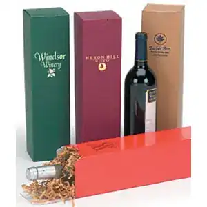 Single 1 Piece Wine Box