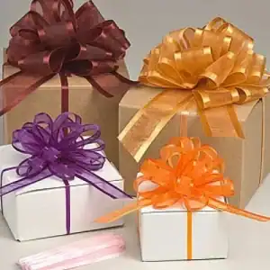SheerSatin Edged Pull Bow