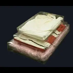 11-1/2W x 8-1/2L x 1-5/8H, Clear PVC 2 Piece Apparel Boxes