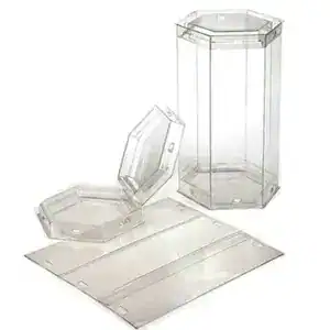 FDA Approved Clear Hexagon Tube