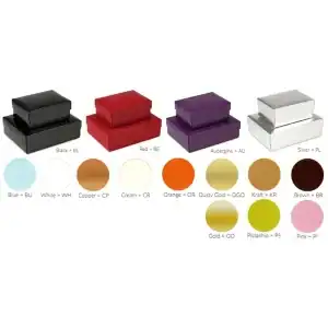 Folding Set-up Boxes w Mix & Match Colors