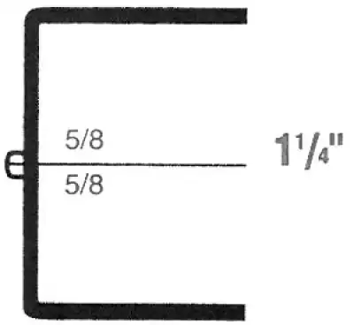 1-1/4W x 1-1/4L x 1-1/4H, Rigid Hinged Plastic Boxes, Clear