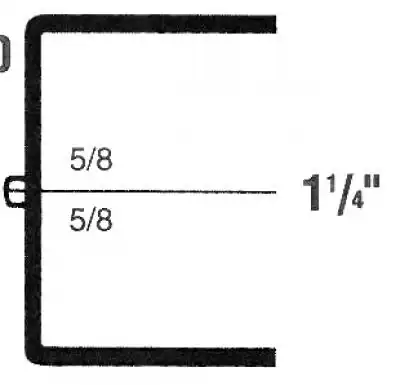 6W x 2-1/4L x 1-1/4H, Rigid Hinged Plastic Boxes, Clear