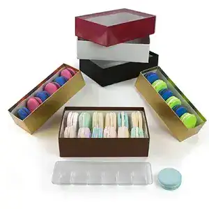 Vu Top Macaron Boxes
