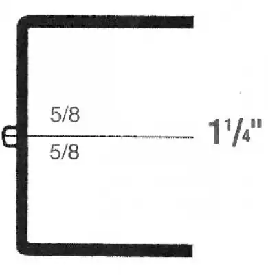4-5/8W x 2-7/8L x 1-1/4H, Rigid Hinged Plastic Boxes, Clear