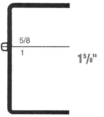 2W x 2L x 1-5/8H, Rigid Hinged Plastic Boxes, Clear