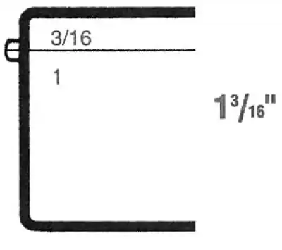 2-7/8W x 2L x 1-3/16H, Rigid Hinged Plastic Boxes, Clear