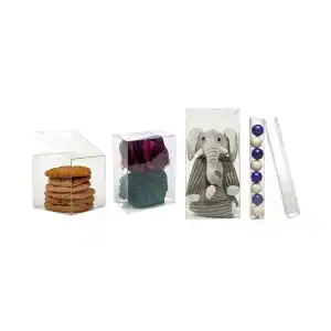 Food Safe Crystal Clear PET Boxes