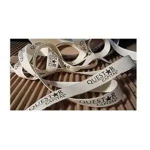 CottonPoly Twill Taffeta Printed Fabric Ribbon
