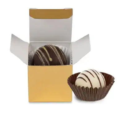 1-1/2W x 1-1/2L x 1-1/2H, Tiny Cube Candy Box, Black