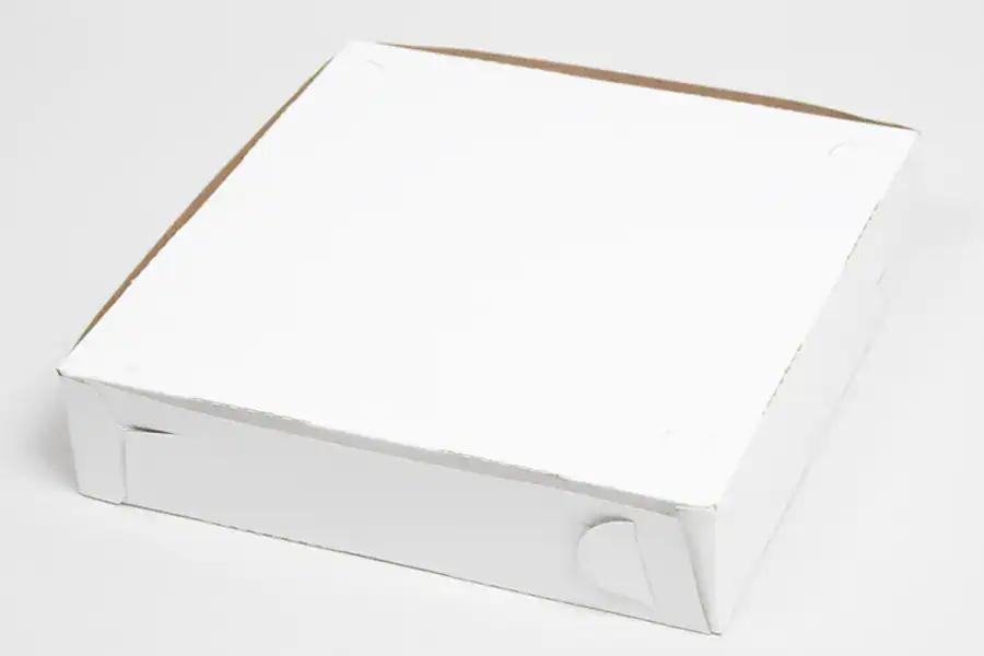 12W x 12L x 2H, Pizza Boxes, (HeavyWeight) Lock Corner Pizza Boxes w/ FDA-Approved Claycoat