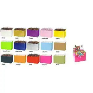 Solid Color Gift Basket Boxes