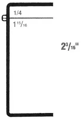 2-9/16W x 2-9/16L x 2-3/16H, Rigid Hinged Plastic Boxes, Clear