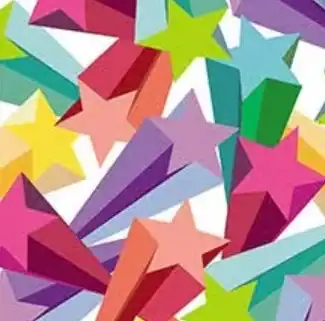10W x 15L, ColorFlo Tissue Paper, Bright Stars Green, 9600 Sheets