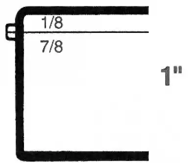 6-3/4W x 3-1/2L x 1H, Rigid Hinged Plastic Boxes, Clear