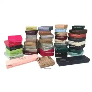 Fancy Colored Special Order Jewelry Boxes