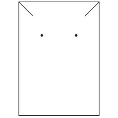 3W x 2-1/8L, Peachboard Folding Flocked Cardboard Platforms, Black