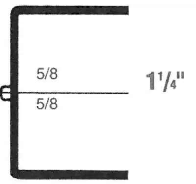 4-5/8W x 3-1/2L x 1-1/4H, Rigid Hinged Plastic Boxes, Clear