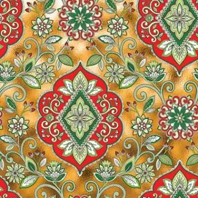 20W x 30L, Christmas and Valentines Style Tissue, Bright Stars Gold