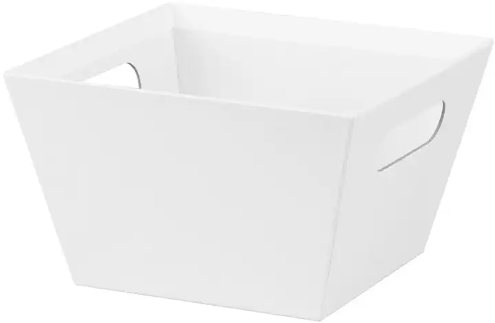 8W x 8L x 5H, Gift Trays, Solid White