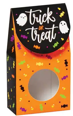 3-1/2W x 1-3/4L x 6-1/2H, Small Gourmet Gloss Window Boxes, Trick Treat