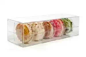 5 French Macaron Boxes Set