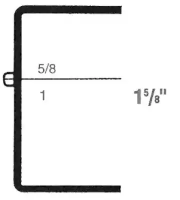 1-1/4W x 1-1/4L x 1-5/8H, Rigid Hinged Plastic Boxes, Clear