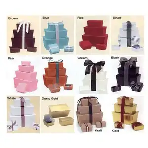 Four-Piece Ballotin Candy Boxes