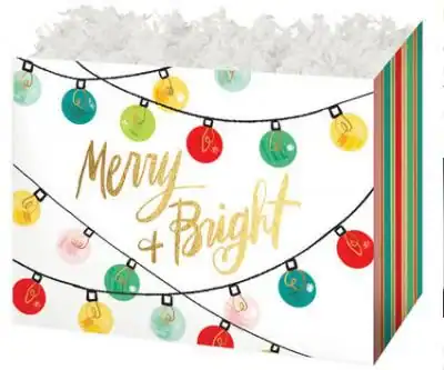 7W x 4L x 5H, Gift Baskets, Holiday Lights