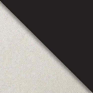 24W x 208 ft, Double Sided Wrapping Paper, Silver Black Kraft