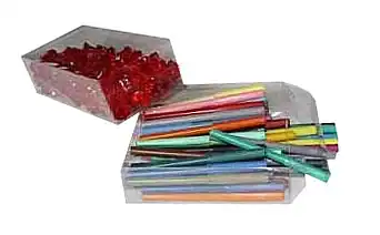 2-5/8W x 1-5/16L x 1-1/8H, Side Tuck Closure PVC Boxes