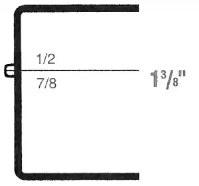 3-1/2W x 2-9/16L x 1-3/8H, Rigid Hinged Plastic Boxes, Clear