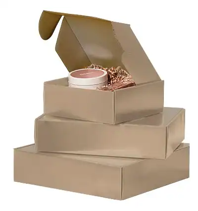 8W x 8L x 3H, Kraft Presentation Corrugated Mailer Boxes